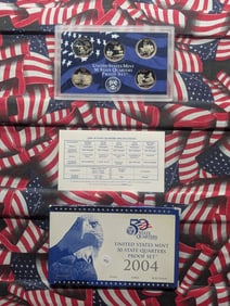 2004-S "Proof" State Quarter set