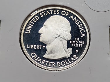 2010-S 90% Silver Proof America the Beautiful Quarter, Grand Canyon - Arizona (AZ)