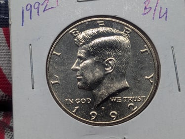 1992-P Kennedy Half Dollar
