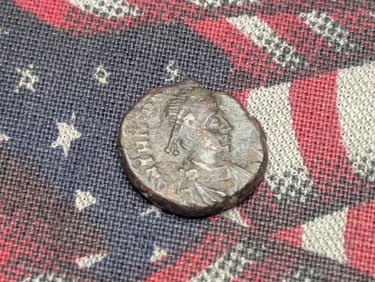 367-375 AD, EF Amazing Details, Ancient Roman Coin, Over 1,600 years old