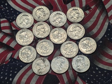 (15) Susan B. Anthony Dollars, Mixed Dates