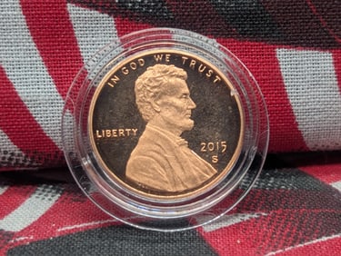 2015-S Lincoln Shield Cent, DC Proof
