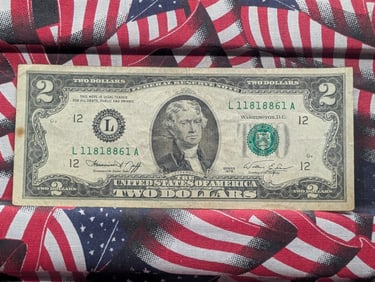 1976 $2 Federal Reserve Note