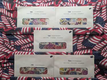 (500) Assorted U.S. Stamps