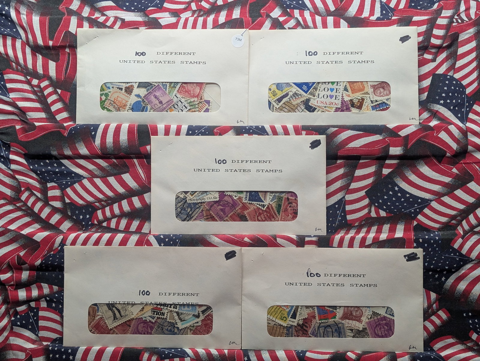 (500) Assorted U.S. Stamps (1 of 6)