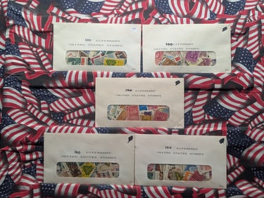 (500) Assorted U.S. Stamps