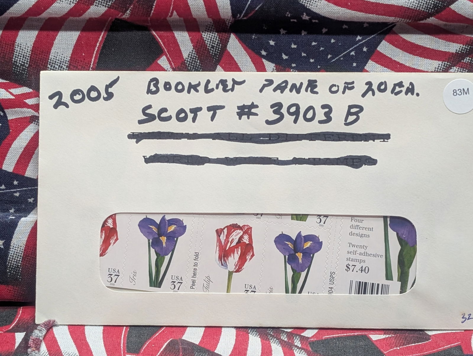 2005 Booklet Pane Of 20 Stamps, Scott # 3903 A, All Mint, Original Gum, Never Hinged (1 of 4)