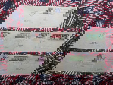 (10) Assorted First Day Covers, Mint