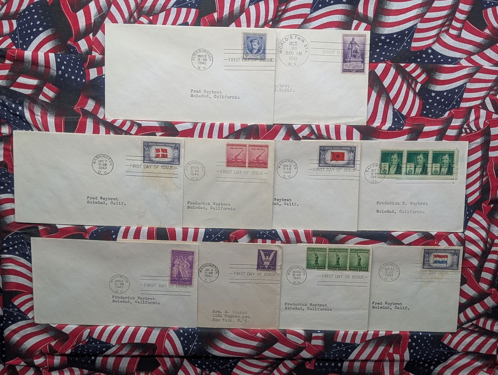 (10) Assorted First Day Covers, Mint (1 of 6)
