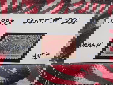 1894 Vintage U.S. Stamp, Scott # 236, Mint, Original Gum, Never Hinged