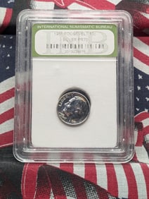 1961 PROOF Roosevelt Silver Dime - INB Cert. PR70