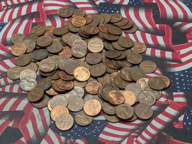 1 Lb. of 1981 & Earlier Copper Lincoln Memorial Cents