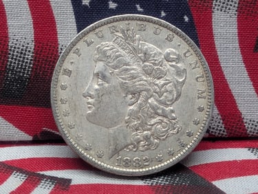 1882-O/S Morgan Silver Dollar