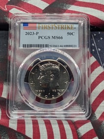 2023-P Kennedy Half Dollar - PCGS MS66 - First Strike