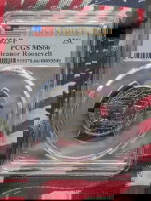 2023-P Eleanor Roosevelt Quarter - PCGS MS66 - First Strike