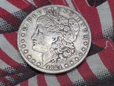 1884-S Morgan Silver Dollar - KEY DATE!!