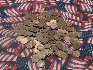 1 Lb. of 1981 & Earlier Copper Lincoln Memorial Cents