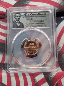 2009-D Lincoln Presidency Cent - PCGS MS66 RD