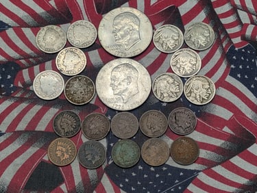 Large Grab Bag of Various Vintage U.S. Coins