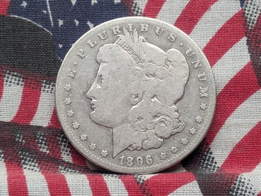 1896-S Morgan Silver Dollar