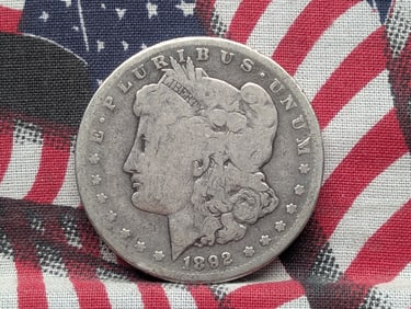 VG - 1892-S Morgan Silver Dollar
