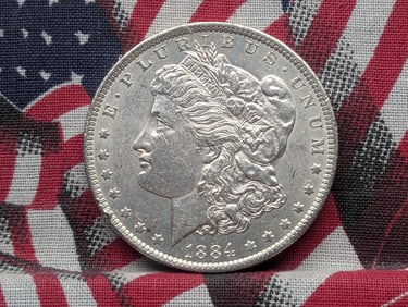 1884-O Morgan Silver Dollar