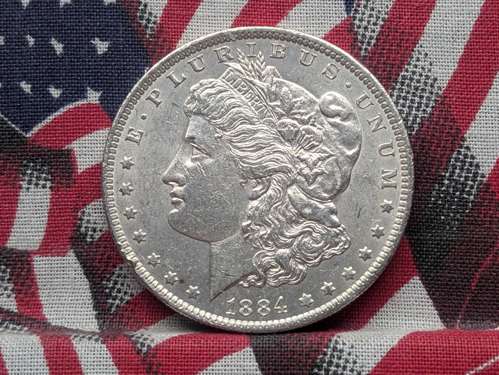 1884-O Morgan Silver Dollar: 1884-O Morgan Silver Dollar
