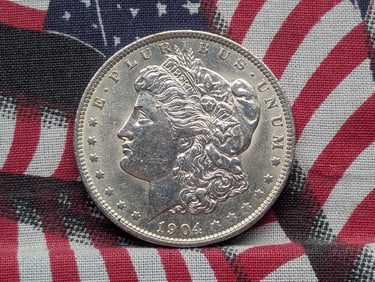 1904-O Morgan Silver Dollar