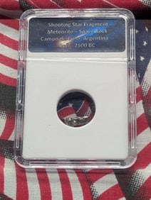 Shooting Star Fragment (Meteorite Space Rock) From Campo de Cielo, Argentina - Fell c. 2500 BC