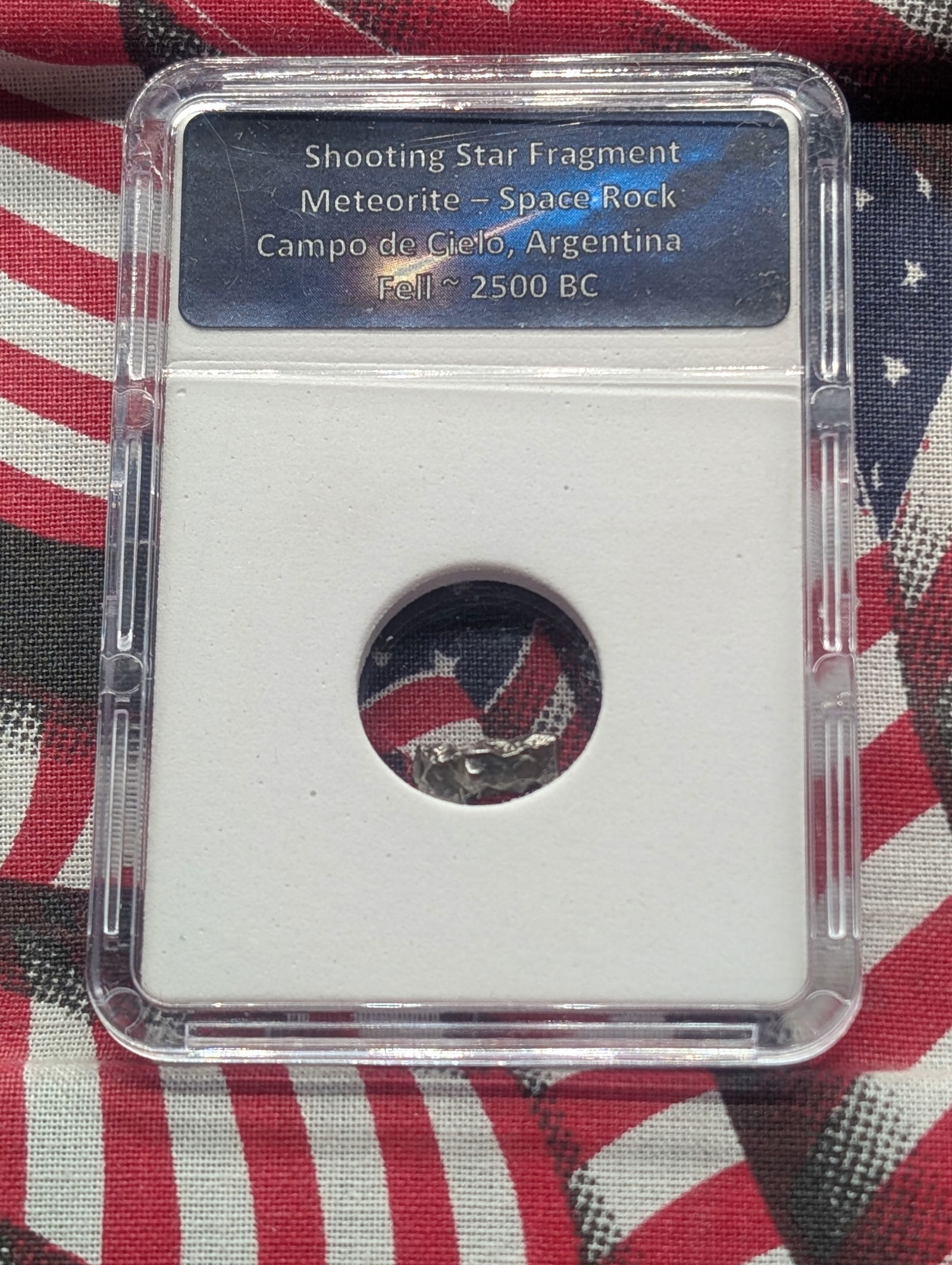 Shooting Star Fragment (Meteorite Space Rock) From Campo de Cielo, Argentina - Fell c. 2500 BC (1 of 4)