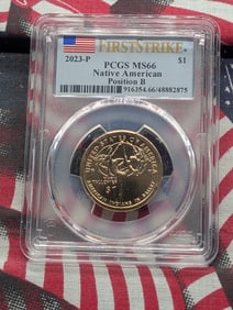 2023-P Sacagawea Native American Dollar - PCGS MS66 Position B - First Strike