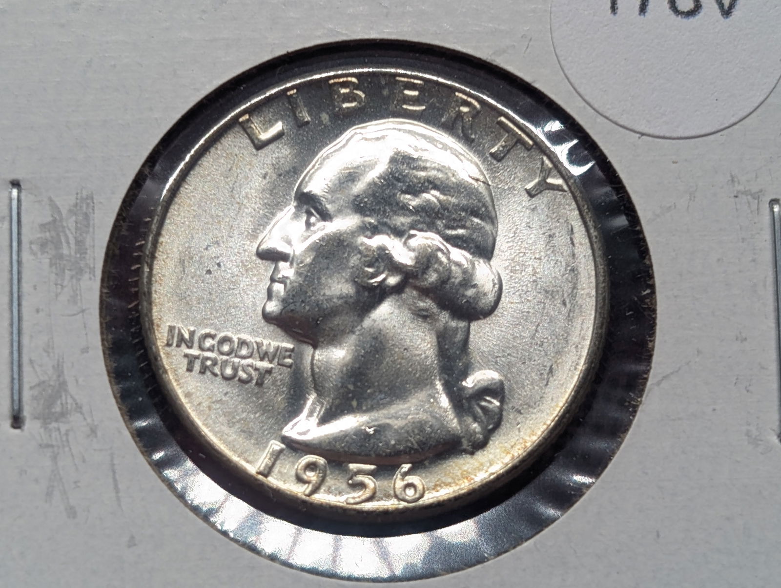 1956 Silver Washington Quarter, 90% Silver (1 of 3)