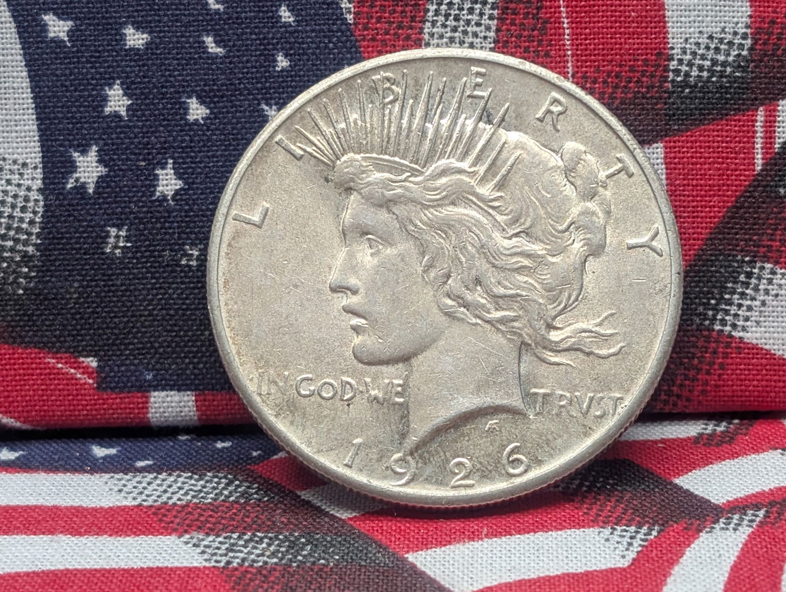 1926 Peace $1. BU. 90% Silver. (1 of 3)