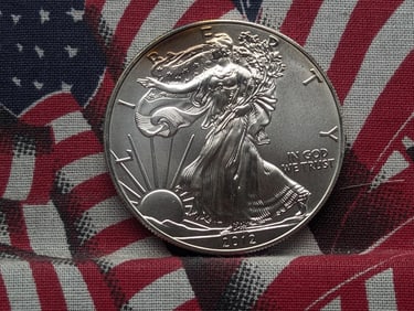 2012 American Silver Eagle, One ounce .999 Fine Silver
