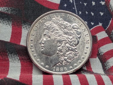 1886 Morgan Silver Dollar