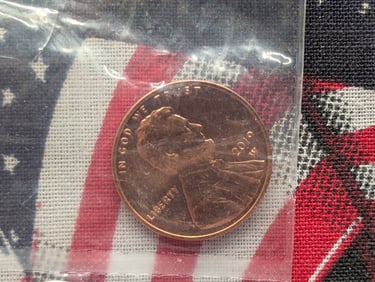 2019 W Lincoln Cent. GEM BU in US Mint Bag.