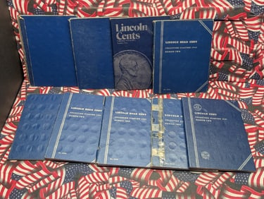 HUGE!! 1919-1981 Lincoln Cent Collection in 9 Broken Albums