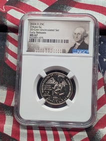 2024-D Zitkala-Sa Quarter - NGC MS67 - Early Release