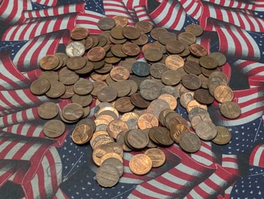 1 Lb. of 1981 & Earlier Copper Lincoln Memorial Cents