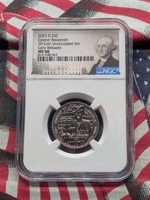 2023-D Eleanor Roosevelt Quarter - NGC MS68 - Early Release