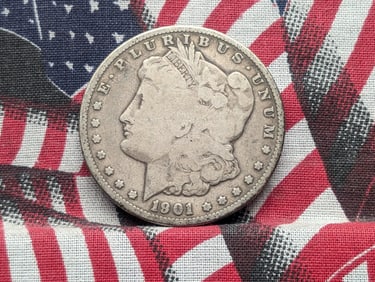 1901-S Morgan Silver Dollar