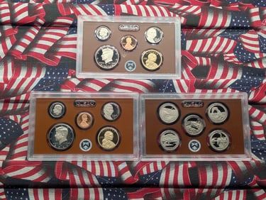 Partial U.S. Mint Proof Sets (3 PCS) - 2014-S & 2021-S