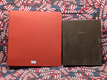 *EMPTY* Dansco Coin Album & Collector's Coin Binder - Empty (2 PCS)