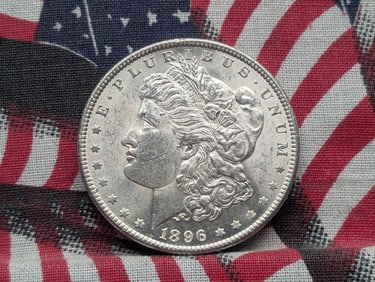 1896 Morgan Silver Dollar