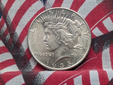 BU - 1935 Peace Silver Dollar