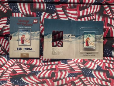 Limited Mintage & Colorized 1/2 Oz. .999 FINE SILVER 2015 Niue $1 See India - Kangchenjunga Near