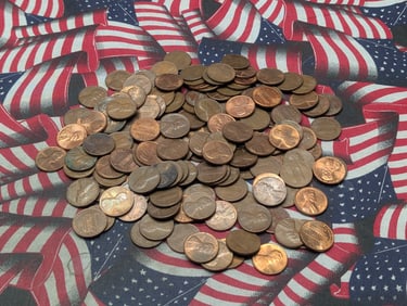 1 Lb. of 1981 & Earlier Copper Lincoln Memorial Cents