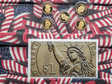 Presidential Dollar Collection in Gem Proof Condition - All "S" Mint Marks