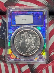 1881-S Morgan Silver Dollar - PCGS BRILLIANT UNC