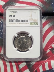 1979-D Susan B. Anthony Dollar - NGC MS66